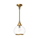 Pendants Glass Down by Alora ( 452 | PD524110AGCL Hazel ) 