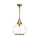 Pendants Glass Down by Alora ( 452 | PD524214AGCL Hazel ) 