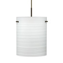 Mini Pendants Glass Down by Besa ( 74 | 1JC-4006KR-BR Besa Tamburo 8 Pendant ) 