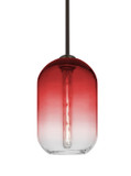 Multi-Systems Line Voltage Pendants by Besa ( 74 | 1TT-OMEGA12RD-EDIL-BR Omega 12 ) 