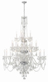 Large Chandeliers Candle by Crystorama ( 60 | 1156-CH-CL-MWP Traditional Crystal ) 