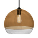 Mini Pendants Glass Down by Besa ( 74 | J-ALLY12AM-EDIL-BK Besa Ally 12 Pendant ) 