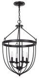 Foyer/Hall Lanterns Open Frame by Cal Lighting ( 225 | FX-3762-4 Grafton ) 