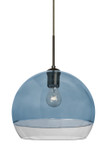 Pendants Glass Down by Besa ( 74 | J-ALLY12BL-BR Ally ) 