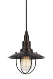 Mini Pendants Metal Shade by Cal Lighting ( 225 | UP-1113-6-RU ALLENTOWN ) 