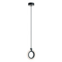 Mini Pendants Ring/Halo by AFX Lighting ( 162 | HLOP08LAJUDBK Halo ) 