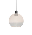 Mini Pendants Glass Down by Besa ( 74 | 1XC-NEWTON6WC-LED-BK Besa Newton 6 Pendant ) 