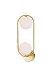 Sconces Double Glass by CWI Lighting ( 401 | 1212W6-2-169 Celeste ) 