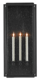 Sconces Triple Candle by Currey and Company ( 142 | 5500-0042 Wright Collection ) 