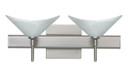 Bathroom Fixtures Two Lights by Besa ( 74 | 2SW-191352-SN-SQ Hoppi ) 