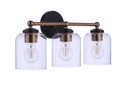 Bathroom Fixtures Three Lights by Craftmade ( 46 | 18719FBSB3 Coppa ) 