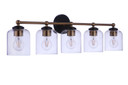 Bathroom Fixtures Five+Lights by Craftmade ( 46 | 18733FBSB5 Coppa ) 