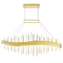 Linear/Island 4 Light + by CWI Lighting ( 401 | 1245P40-602 Millipede ) 