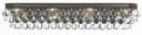 Bathroom Fixtures Five+Lights by Crystorama ( 60 | 134-VZ Calypso ) 