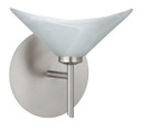 Sconces Single Glass by Besa ( 74 | 1SW-191352-SN Hoppi ) 