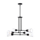 Mid. Chandeliers Starburst by Designers Fountain ( 43 | D290C-6CH-MB Norro ) 