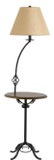 Lamps Floor Lamps with Tray by Cal Lighting ( 225 | BO-2095FL Iron ) 