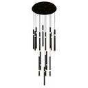 Mid. Chandeliers Multi-Port/Cascade by CWI Lighting ( 401 | 1262P24-16-101 Flute ) 