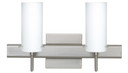 Bathroom Fixtures Two Lights by Besa ( 74 | 2SW-440307-SN-SQ Copa ) 