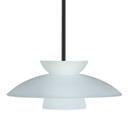 Pendants Bowl Style by Besa ( 74 | 1TT-451325-LED-BK Besa Trilo 15 Stem Pendant ) 