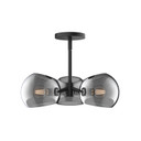 Semi-Flush Mts. Cage by Alora ( 452 | PD548315MBSM Willow ) 