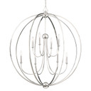 Foyer/Hall Lanterns Open Frame by Crystorama ( 60 | 2246-PN_NOSHADE Sylvan ) 