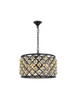Pendants Drum Shade by Elegant Lighting ( 173 | 1206D20MB-GT/RC Madison ) 