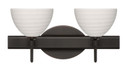 Bathroom Fixtures Two Lights by Besa ( 74 | 2SW-4679KR-BR Brella ) 
