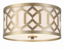 Flush Mounts Drum Shade by Crystorama ( 60 | 2263-AG Jennings ) 