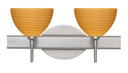 Bathroom Fixtures Two Lights by Besa ( 74 | 2SW-4679OK-SN Brella ) 