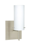 Sconces Single Glass by Besa ( 74 | 1SW-440307-SN-SQ Copa ) 