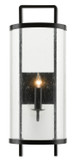 Sconces Single Glass by Currey and Company ( 142 | 5900-0040 Breakspear Collection ) 