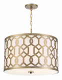 Pendants Drum Shade by Crystorama ( 60 | 2266-AG Jennings ) 