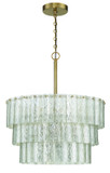 Mid. Chandeliers Glass Down by Craftmade ( 46 | 48694-SB Museo ) 