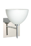 Sconces Single Glass by Besa ( 74 | 1SW-467907-CR-SQ Brella ) 