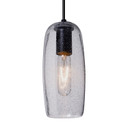 Mini Pendants Glass Down by Besa ( 74 | J-PINOT9CL-BK Besa Pinot 9 Pendant ) 
