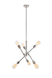 Mini Chandeliers Starburst by Elegant Lighting ( 173 | LD8016D18PN Axel ) 