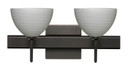 Bathroom Fixtures Two Lights by Besa ( 74 | 2SW-4679TN-BR-SQ Brella ) 