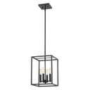 Foyer/Hall Lanterns Open Frame by Acclaim Lighting ( 106 | IN21001BK Cobar ) 