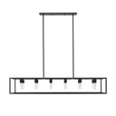 Linear/Island 4 Light + by Acclaim Lighting ( 106 | IN21003BK Cobar ) 