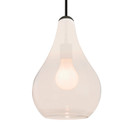 Mini Pendants Glass Down by Besa ( 74 | 1JC-LEONMW-BK Besa Leon Pendant ) 