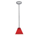 Mini Pendants Glass Down by Access ( 18 | 28004-1R-BS/RED Martini ) 