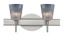 Bathroom Fixtures Two Lights by Besa ( 74 | 2SW-512500-SN Nico ) 