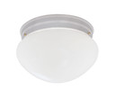 Flush Mounts Bowl Style by Designers Fountain ( 43 | 4732-WH Basic Flushmount ) 