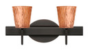 Bathroom Fixtures Two Lights by Besa ( 74 | 2SW-5125CF-BR Nico ) 