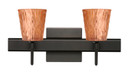 Bathroom Fixtures Two Lights by Besa ( 74 | 2SW-5125CF-BR-SQ Nico ) 