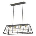 Linear/Island 4 Light + by Acclaim Lighting ( 106 | IN21053ORB Charley ) 