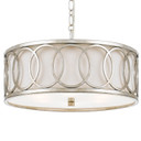 Pendants Drum Shade by Crystorama ( 60 | 287-SA Graham ) 