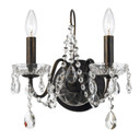 Sconces Double Candle by Crystorama ( 60 | 3022-EB-CL-MWP Butler ) 