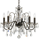 Mid. Chandeliers Candle by Crystorama ( 60 | 3025-EB-CL-MWP Butler ) 